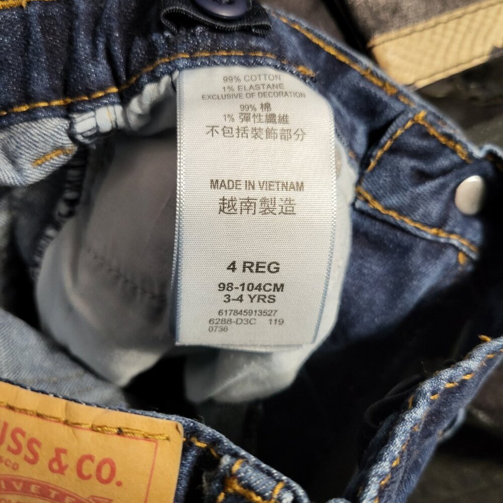 NWOT BOYS LEVIS 502 JEAN SHORTS SZ 4REG - Picture 7 of 7
